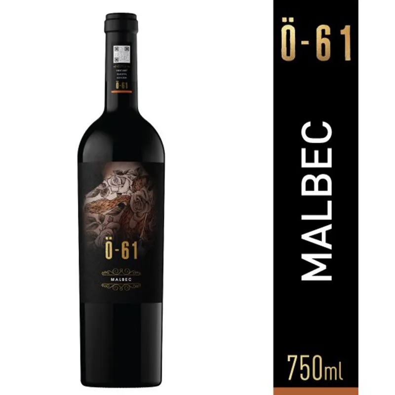O 61 MALBEC DE 750ml